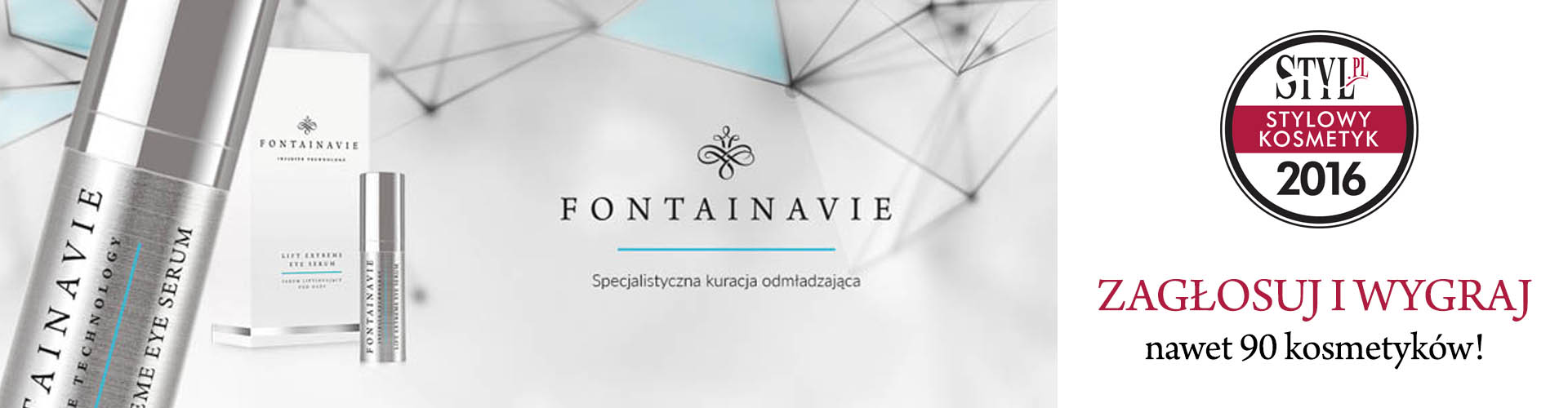 Zagłosuj na nasze serum Fontainavie w plebiscycie 