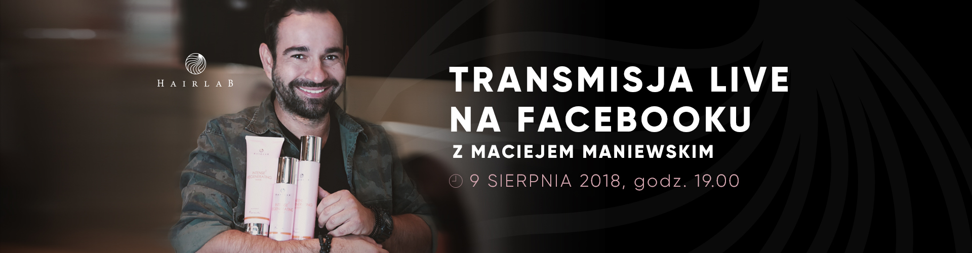 LIVE na FB z Maciejem Maniewskim!
