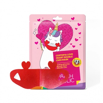 Liftingująca maska na podbródek Love Heart 